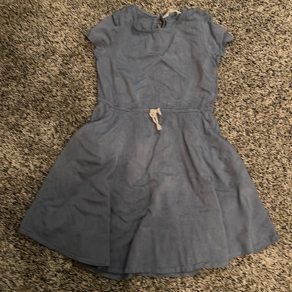 Denim girls dress